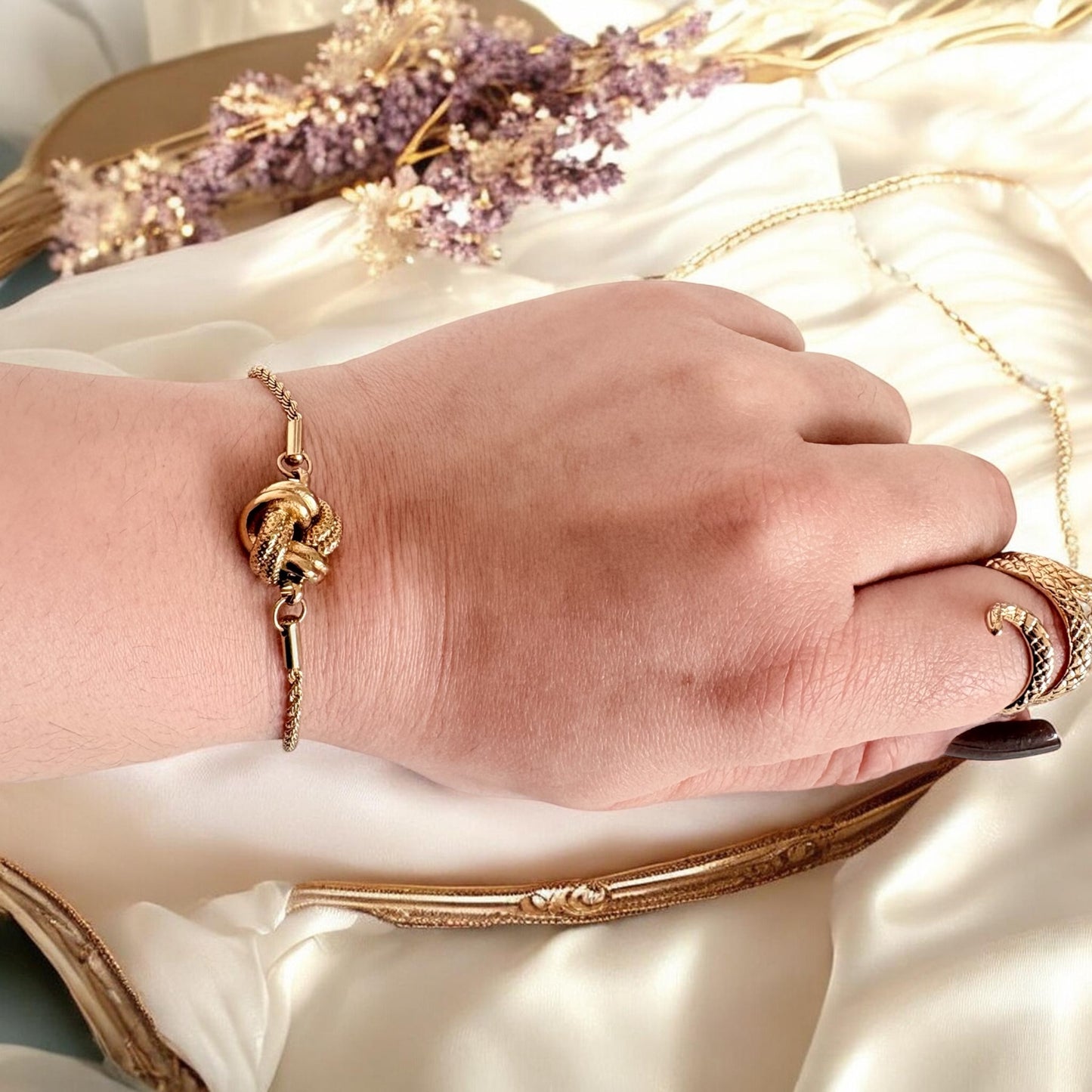 Bracelet noeud d’amour algérien