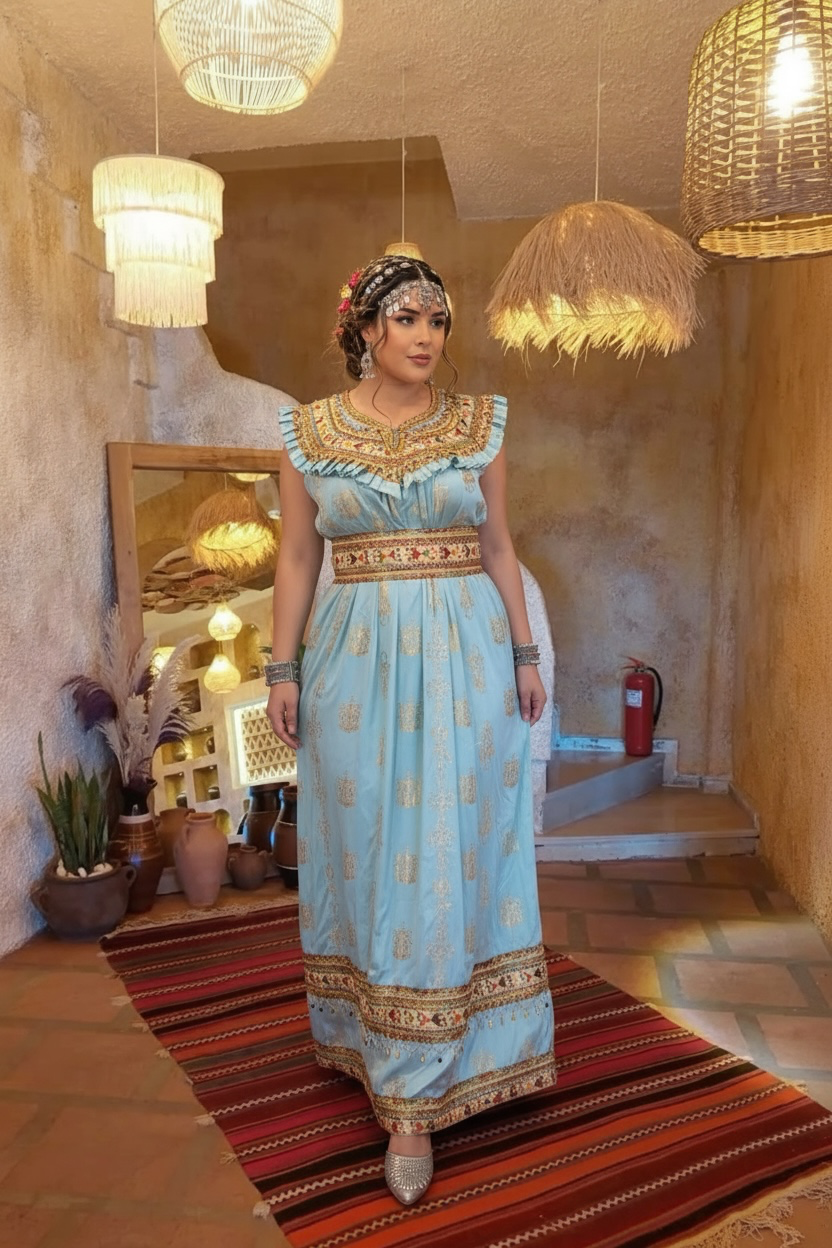 Kabyle Lilya bleu