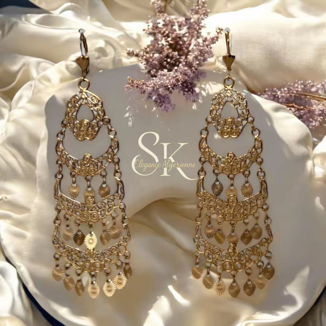 Boucle d'oreille chaoui